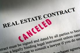 Cancelling a Real Estate Contract Image